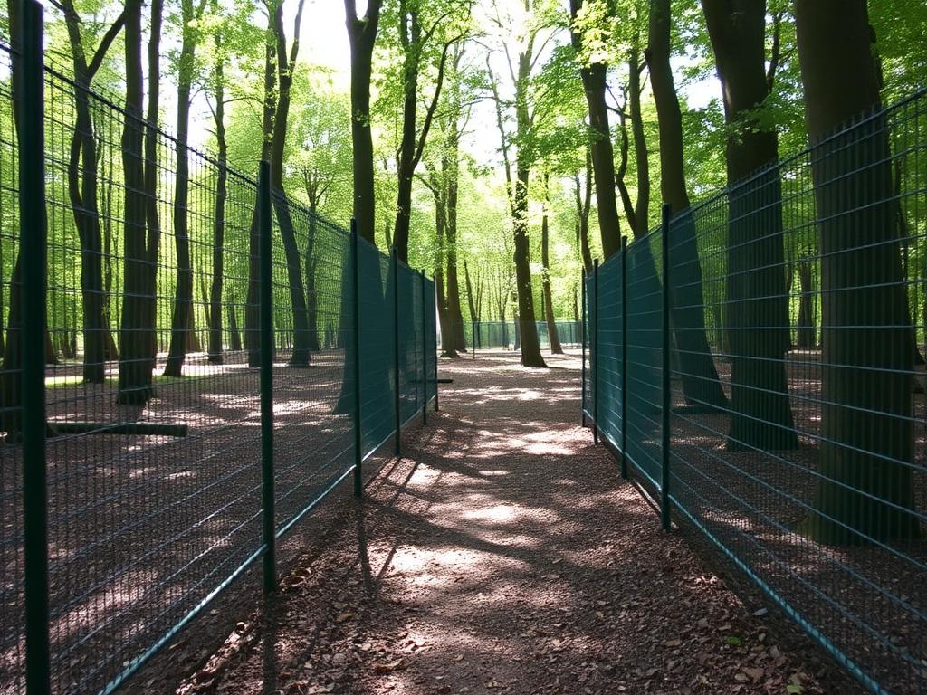 Hollow Copse Woodland Walk secure dog space